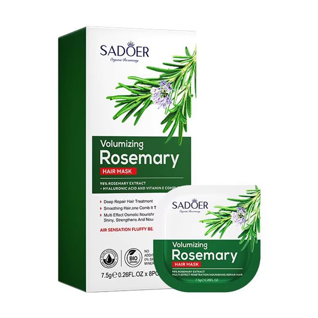 Маска для волосся Sadoer Volumizing Rosemary Hair Mask, 8*7.5 г